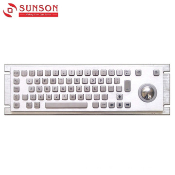 304 Stainless Steel Metal Keyboard for Self-Service Machine